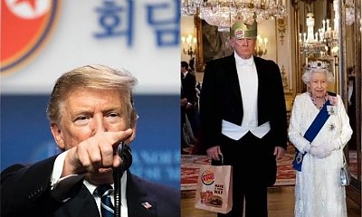 Wizyta Donalda Trumpa w Wielkiej Brytanii to wpadka za wpadką! Zobaczcie, ile śmiechu ma z tego internet!