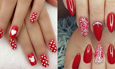Czerwone paznokcie - 25 pomysłów na czerwony manicure. Najnowsze trendy!