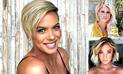 Krótkie i półkrótkie fryzury dla blondynek - galeria trendów