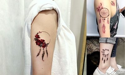 Tatuaż łapacz snów - galeria najlepszych kobiecych wzorów