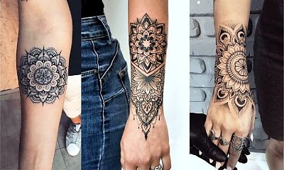 Tatuaże mandala - 25 urzekających wzorów