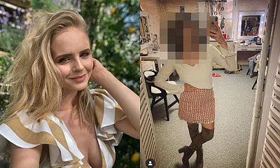 Olga Kalicka w czarnych włosach. Jak prezentuje się z grzywką? Zobaczcie metamorfozę