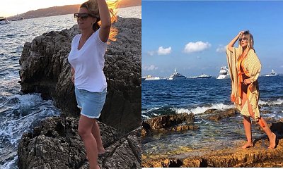 Odchudzona Karolina Szostak zjarała się na słońcu. "Spalone nogi" - piszą fani