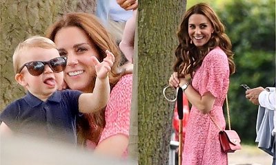 Gdy Meghan Markle z trudem trzymała synka, Kate z trójką dzieci była na zupełnym luzie! Triumf księżnej Cambridge?
