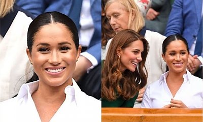 Meghan Markle podjęła wyzwanie! Usiadła na trybunach Wimbledonu, obok księżnej Kate. Która z nich wyglądała lepiej?