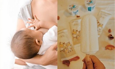 To najzdrowsze lody dla niemowlaka i możesz je zrobić sama, z mleka odciągniętego z piersi!