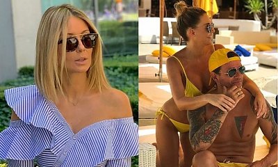 Małgorzata Rozenek opala się TOPLESS i wchodzi na dmuchanego jednorożca. "Czy damie wypada?"