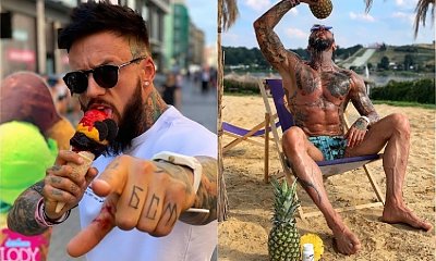 Stifler z "Warsaw Shore" żenuje na Instagramie. Reklamuje specyfik na... "Zrób jej smaka na ptaka"