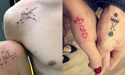 Tatuaże dla par - 24 wzory tatuaży dla zakochanych