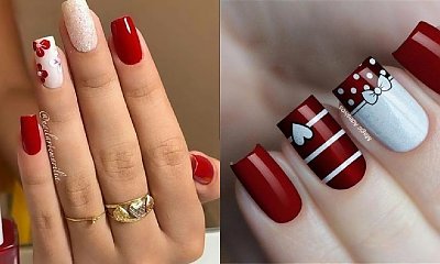 Czerwone paznokcie - ogniste inspiracje na wzory paznokci [GALERIA]