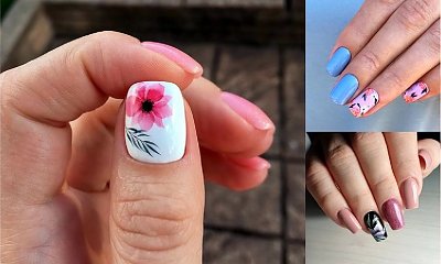 20 pomysłów na śliczny kwiatowy manicure! [GALERIA]