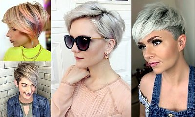 Krótkie cięcie z modną grzywką - galeria najgorętszych trendów na przyszły sezon