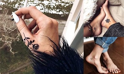 Małe tatuaże dla kobiet - 40 niezwykłych wzorów