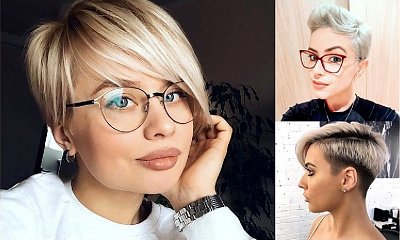 Fryzury pixie i undercut dla blondynek - trendy 2019/2020