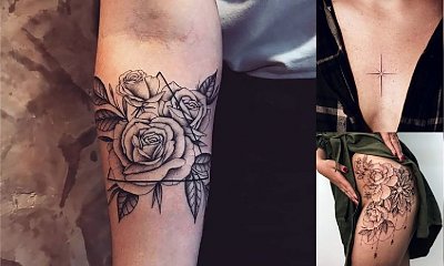 Tatuaże dla kobiet - galeria oryginalnych wzorów, jakich jeszcze nie widziałaś!