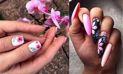 25 pomysłów na śliczny kwiatowy manicure! [GALERIA]