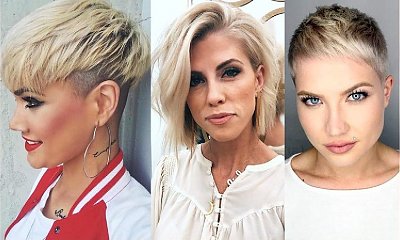 Fryzury krótkie dla blondynek - przegląd nowoczesnych cięć 2019/2020