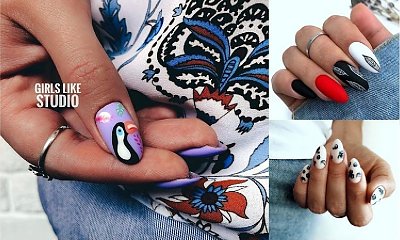 Matowy manicure 2019/2020 - przegląd unikatowych zdobień