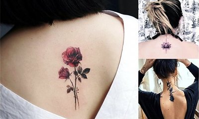 Tatuaż na karku - 20 najpiękniejszych wzorów z sieci