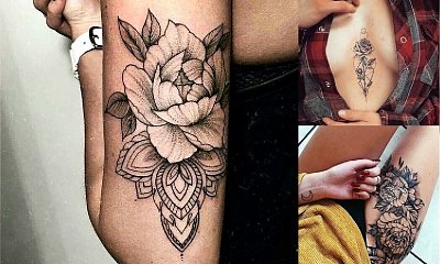 Tatuaże kwiaty - 25 ślicznych wzorów, które Cię urzekną