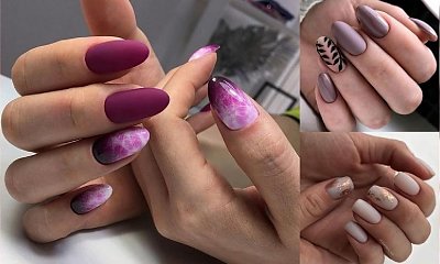 Matowy manicure 2019/2020 - przegląd najpiękniejszych stylizacji
