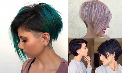 Krótkie fryzury damskie: modne cięcia z grzywką. Trendy na jesień 2019