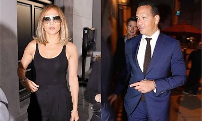 Jennifer Lopez poszła z mężem na kolację. On w garniturze, ona w czerni, ale zobaczcie tylko te BUTY!