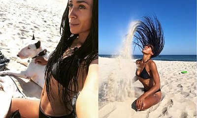 Ola Szwed zachwyca ciałem na plaży. "Ale diva! No poezja!"