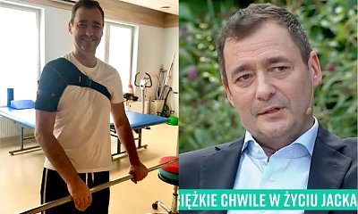 Jacek Rozenek pierwszy raz o udarze: Byłem w stanie terminalnym. Lekarze nie dawali mi szans