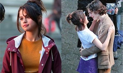 Na planie u Woody'ego Allena 27-letnia Selena Gomez wygląda jak dziewczynka!