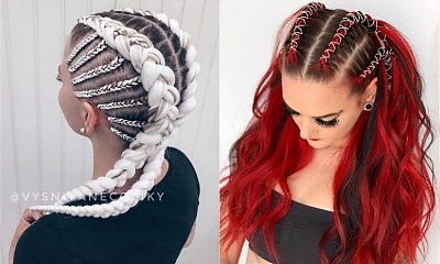 Mode fryzury z warkoczykami boxer braids. Uczesania, które trzeba wypróbować tego lata!