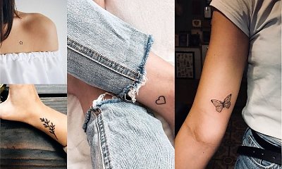 Małe tatuaże - 40 fantastycznych wzorów dla dziewczyn