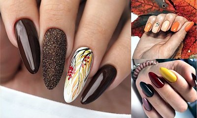 Jesienny manicure - galeria nietuzinkowych wzorów