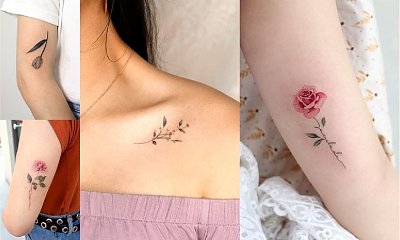 Tatuaże kwiaty - galeria pięknych i zmysłowych wzorów