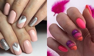 Różowe paznokcie - TOP 20 modnych stylizacji