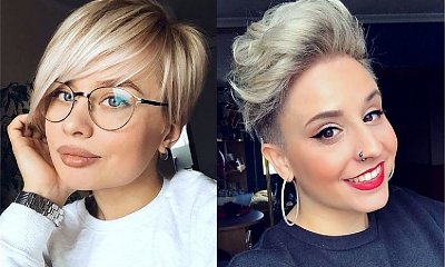 Krótkie fryzury - 20 zjawiskowych cięć dla kobiet o jasnych włosach