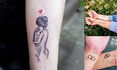 Tatuaże dla mamy i córki – 16 wzorów, które podkreślą tą niezwykłą więź