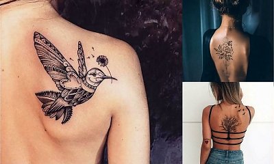 26 hipnotyzujących tatuaży w okolicy pleców! [GALERIA]