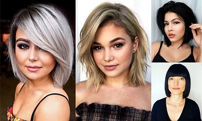 Genialne fryzury dla okrągłej twarzy - galeria efektownych cięć