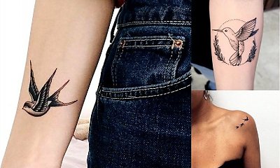 Tatuaże ptaki - 25 fascynujących wzorów dla kobiet