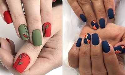 Paznokcie liść - 20 propozycji na manicure z motywem liści