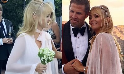 Izabella Scorupco wzięła ślub! Jak wam się podoba suknia ślubna 49-latki?
