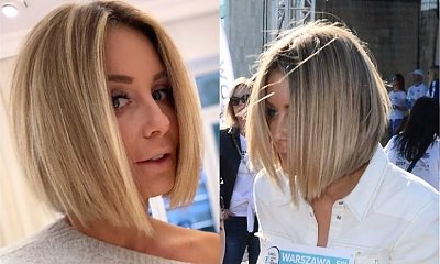 Małgorzata Rozenek na Instagramie w nowej fryzurze wyglądała pięknie! A na żywo? UPS?