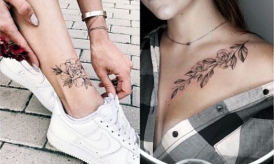 Tatuaże kwiaty - 20 urzekających wzorów dla kobiet