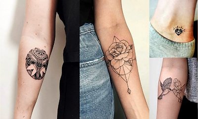 Geometryczne tatuaże - galeria pięknych wzorów