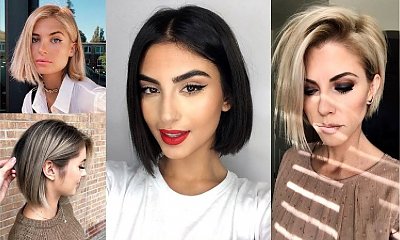 Włosy w pół szyi – galeria kobiecych trendów na nadchodzący sezon