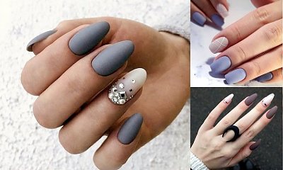 21 zachwycających pomysłów na matowy manicure! [GALERIA]