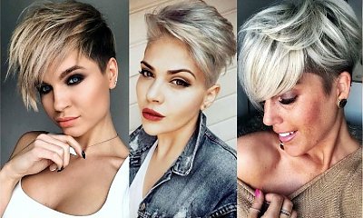 Odmładzające fryzury krótkie - pixie, z grzywką, undercut i inne