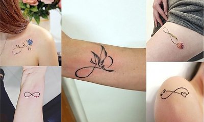 18 pomysłów na nietuzinkowy tatuaż z symbolem nieskończoności