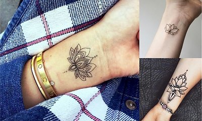 20 stylowych propozycji na tatuaż z kwiatem lotosu! [GALERIA]